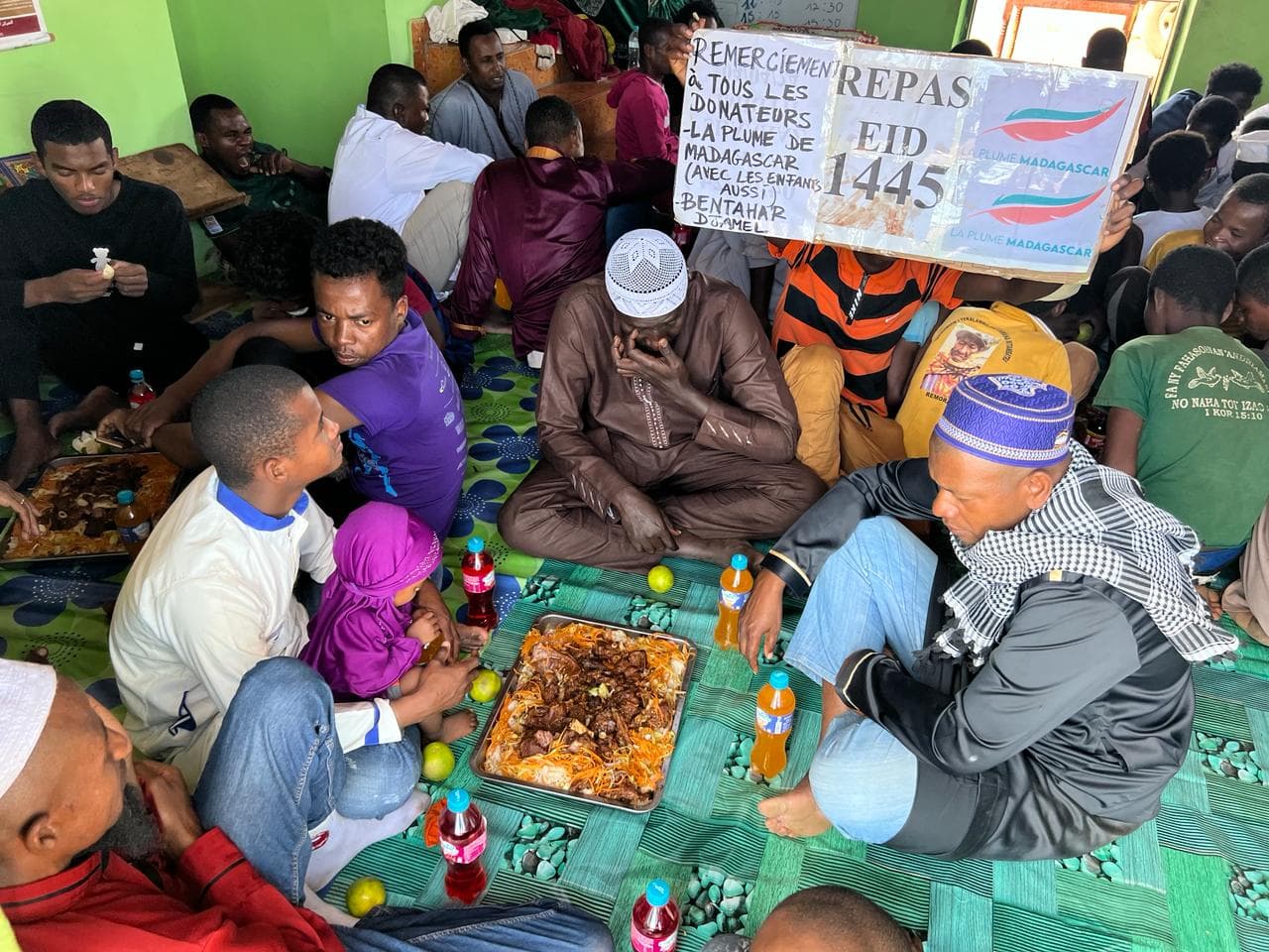 Repas familial pour l'Aïd